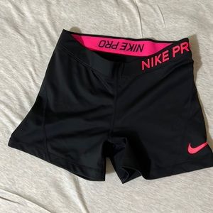 NIKE pro women’s spandex shorts